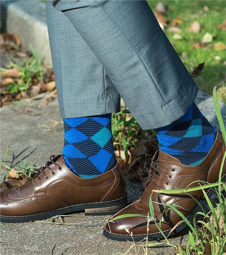 striped pattern men fashion dress socks+Fress Sample